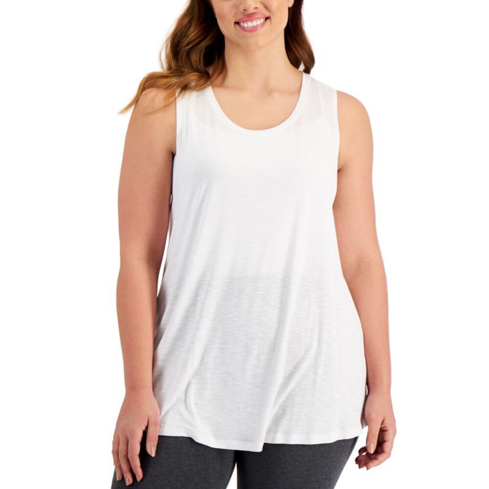 Style & Co Plus Size Swing Tank Top